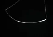 Arc Necklace, Gold Fill or Sterling Silver