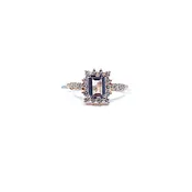 14 Karat rose gold morganite ring 120-00044