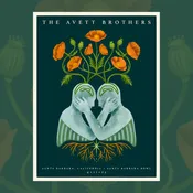 The Avett Brothers - Santa Barbara, CA  4/11/25 — Grand Palace Silkscreen