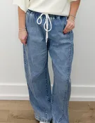 After All Slouchy Crop Barrel Jeans