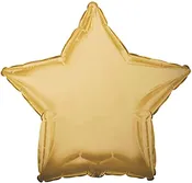 00726 – 18″ Antique Gold Star