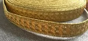 1/2″ Bias & Stand Metallic Gold Lace