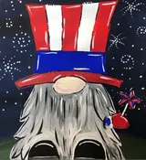 4th of July Gnome, June 24th — The Painted Home