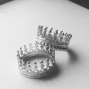Petite Sterling Silver Crown Ring — Ladysmith Jewelry