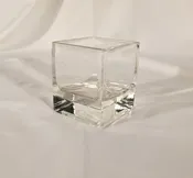 3x3" Square Clear Votive — All Occasion Party Rentals