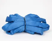 10-Foot Blue Flowline Restraint | High-Pressure Iron Safety Sling