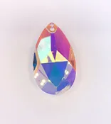 AB Asfour #872 (2-Inch) Pear Crystal Prism Suncatcher
