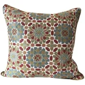 Batavia Medallion Tapestry Throw Pillow