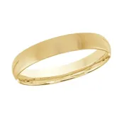 10K Yellow Gold 3 mm Ladies Wedding Band
