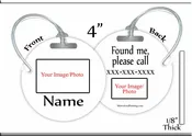 2 Sided Large Personalized I’m Lost Bag Tag
