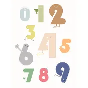 123 Buddies Print Color