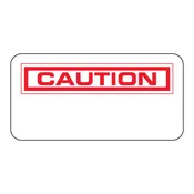 1″ x 2″ Caution Label
