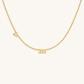 333 Ascension Triangle Necklace