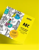 ABC Giant Coloring Poster