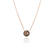 Moon and Star Pendant Necklace