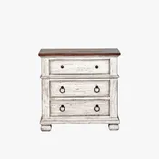 Belmont Bedroom 3 x Drawer Night Stand