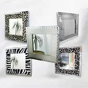 Trunk Style Square Mirror