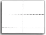 Auto ID Card – Landscape – blank