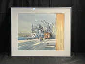 1984 Watercoloring Painting ~ Cape Town ~ Terry Duggan — Little Giant Comics & Collectibles