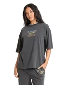 Billabong Paradise 73 Short Sleeve Tee Women's Black Sands