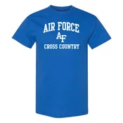 Air Force Academy Arch Logo Cross Country T-Shirt - Royal