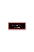Asana Hawaii 20º/155º Bubble-free stickers