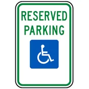 Reserved Parking Sign | R7-8