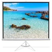50'' x 50'' TPS-T50 - Matte White Fabric - Square Format Projector Screen