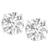 10K 0.50CT Certified Lab Grown Diamond Earring