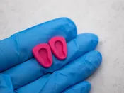 Bed Pan Stud Earrings