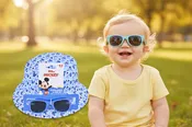 Disney Mickey Mouse Bucket Hat and Sunglasses for Boys – Protective Sunglasses and Hat