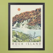 Rock Island State Park Print