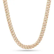 10mm Iced Miami Cuban Link Chain