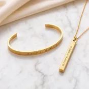 Coordinates Bracelet + Necklace Set