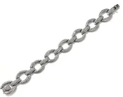 18K White Gold  4.56ct Diamond Bracelet