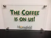 Acrylic Standoff Wall Sign 2×3′