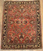 Antique Persian Sarouk 5' x 3'5"