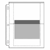 CENTURY POLY PHOTO PAGES, HOLDS 4 - 4INX 6IN(25/PK)