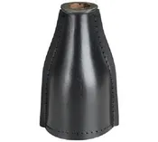 Black Leather Shaker Bottle