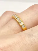 Tiffany & Co. 18KYG & Diamond Band Size 6.25 —   DeWitt's Diamond & Gold Exchange