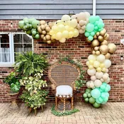 Wicker Shower Organic Garland