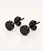 Black Butterfly Stud