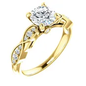 0.20 Ct Tw Diamond Engagement Ring