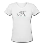 Future JRTBride Fitted V-Neck T-Shirt Tiffany Blue