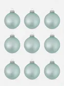 2.5" AQUA ORNAMENT SET — Hook Props