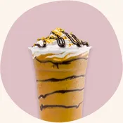 Butterscotch Toffee Caramel Coffee Frappé