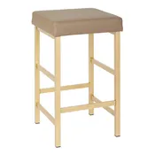 26″ Gold Backless Stool – Metro – MET1326G-1