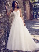 Rayna by Maggie Sottero Size 22 Ivory