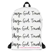 ***NEW ITEM*** Design Girl Travels Word Backpack