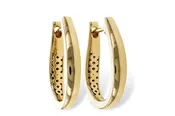 17 mm Tapered Hoop Earrings